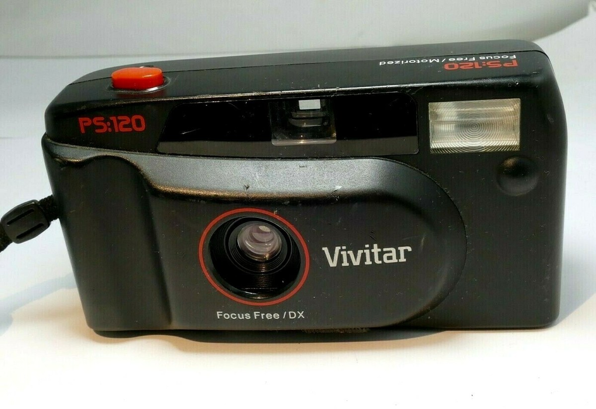 Vivitar PS 120 35 35mm Point & Shoot Film Camera - AS IS