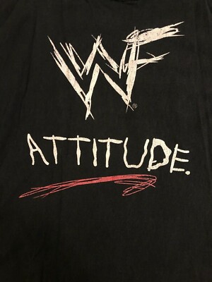 Vintage WWF Attitude World Wrestling Federation Shirt Come Get