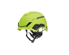 MSA 10194788, V-Gard H1 Helmet, Trivent, YLW/GRN, Fast-Trac III Pivot, FREE SHIP