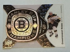 2011-12 Black Diamond BOSTON BRUINS Stanley Cup Championship Rings RICH PEVERLEY