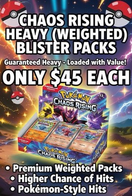 Pokemon Chaos Rising Elite Trainer Mystery Bag