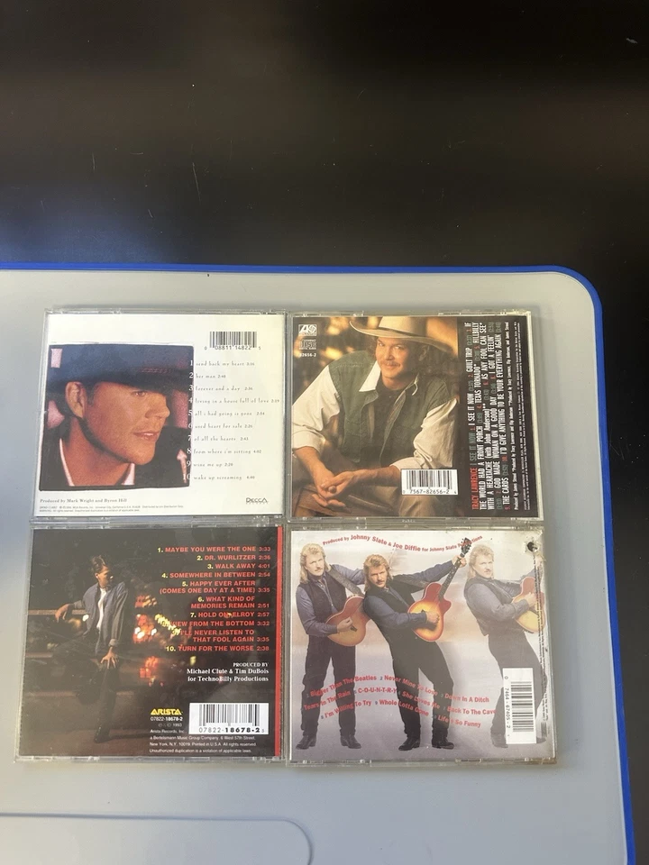 Lot Of 4 Country CDs Gary Allan, Dude Mowrey, Tracy Lawrence, & Joe Diffie Foto 2 de 4