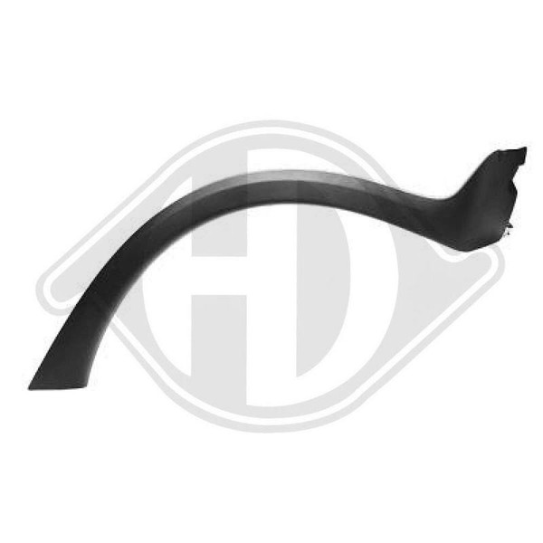 1X Verbreiterung KotflüGel Diederichs 1813067 FüR Opel Hinten Links-image