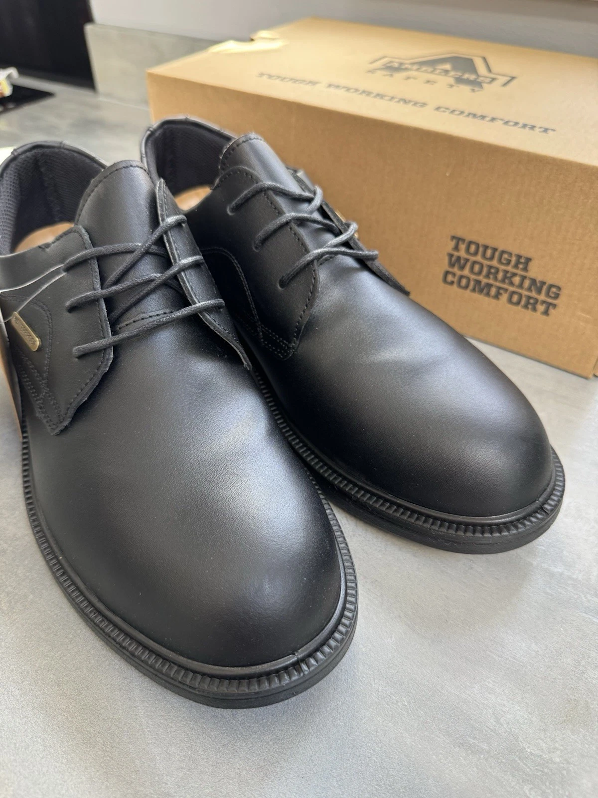 Amblers FS62 Leather Safety Steel Toe Shoes S3 SRC Size UK 9 Brand New 7