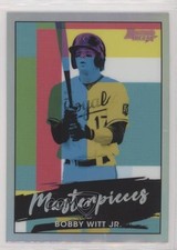 2021 Bowman's Best Bowman Masterpieces Bobby Witt Jr #BM-12 0tj1