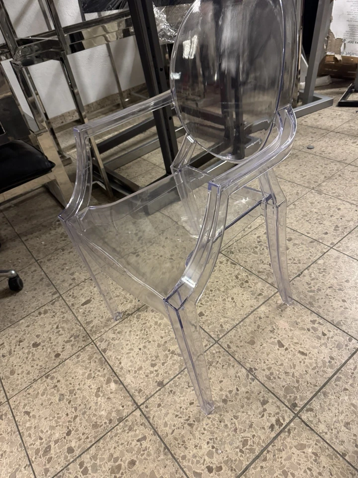 Kartell Louis Ghost Chair – Philippe Starck Designstuhl – Transparent - Bild 3 von 3