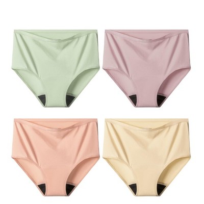 Cotton Incontinence Underwear for Women High Waisted Leak Proof Panties Bladd...