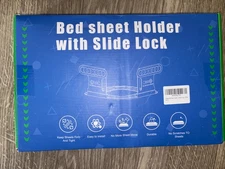 ALWENID Bed Sheet Holders for Corners, Fitted Sheet Holders Fit Bed CLEAR 