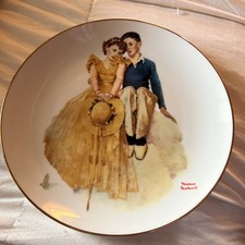Norman Rockwell collector plate 