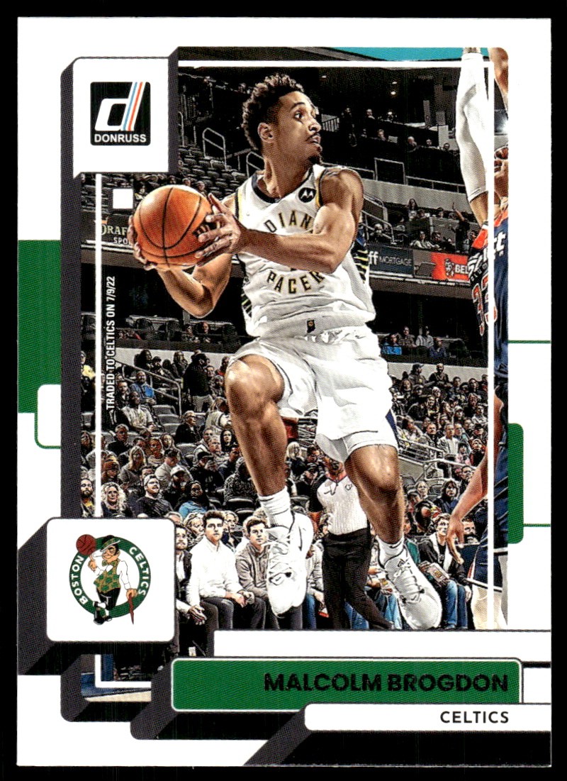 Malcolm Brogdon 2022-23 Donruss #189 Celtics READ FREE SHIPPING AutographDen