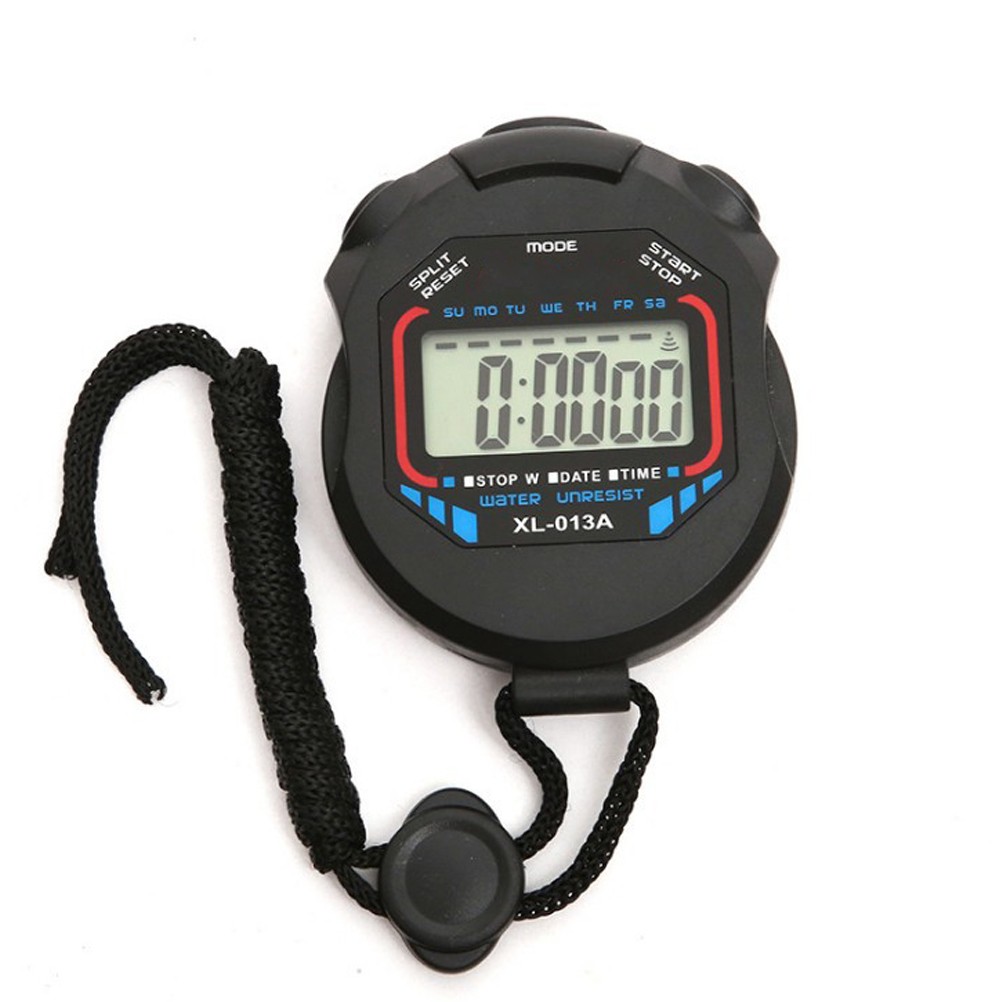 Stopwatch Timer Sports Stopwatch With Countdown Timer Calendar Waterproof