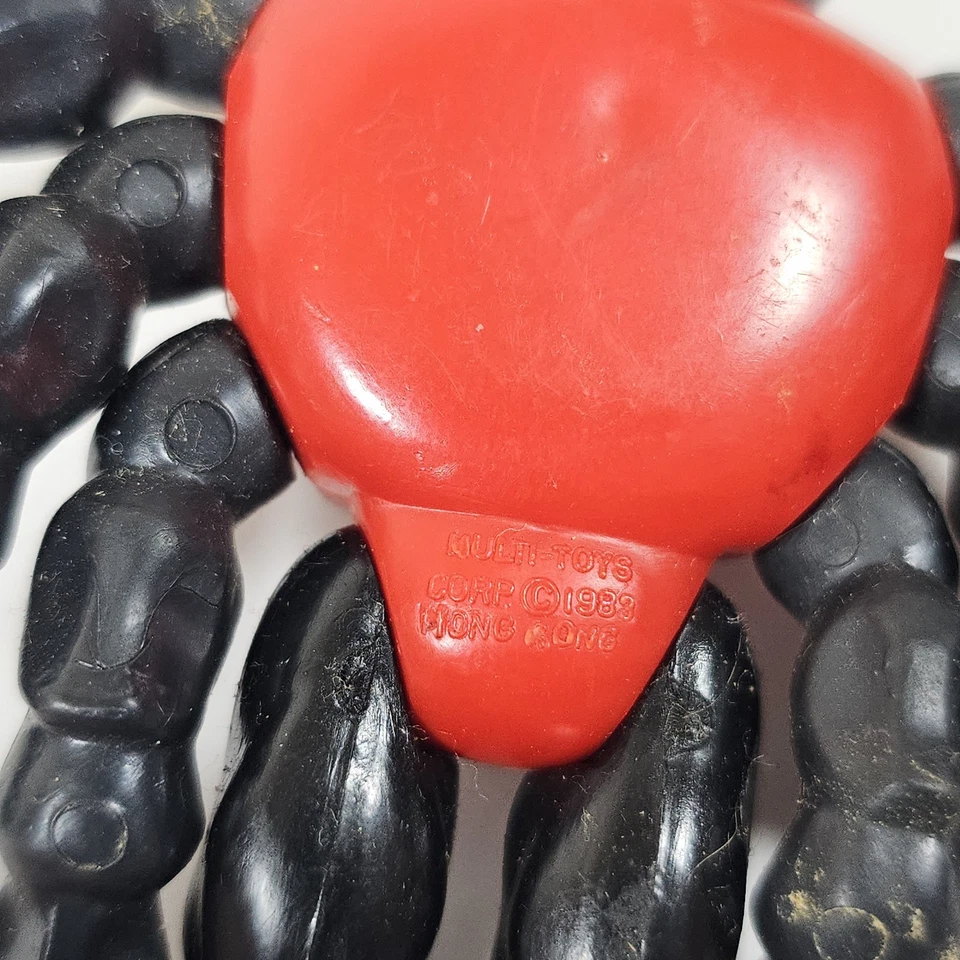 Figura de acción de colección Bugmen of Insecta Black Widow Multi-Toys 1983 RARA Foto 3 de 4