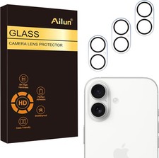 3 Pack Camera Lens Protector iPhone 17 Tempered Glass 9H Hardness