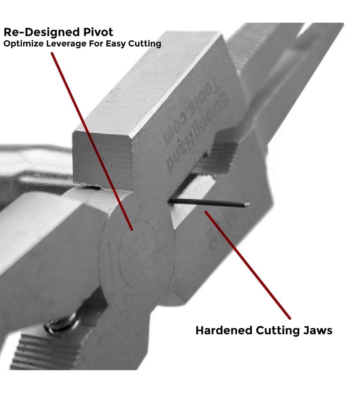 Strong Hand Tools PM12 Deluxe MIG Welding Plier, 8", Rounded & Flat Face Hammer