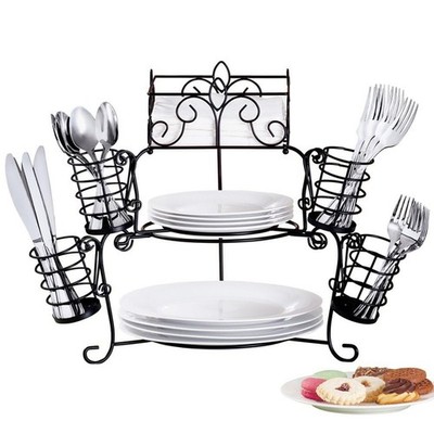 7-Piece Buffet Organizer