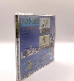 The Heroic Legend of Arslan Mega CD MCD Sega Mega Drive Japan Import