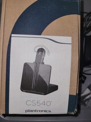 Plantronics CS540 Wireless Headset System with Base & Accessories