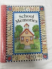 School Memories Keepsake Album Scrapbook for Child s School Years New Seasons