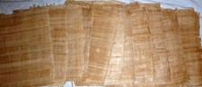 Set of 20 Blank Egyptian Papyrus sheet, size 30x40 for Art Projects, Schools