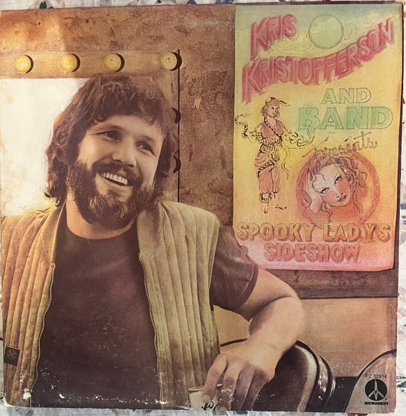 Kris Kristofferson - Spooky Lady's Sideshow (LP, Album, Ter) (Very Good Plus (VG