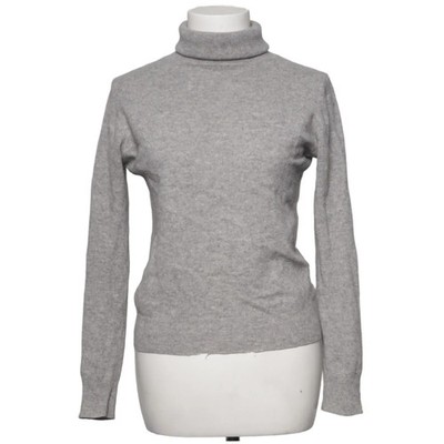 Soft Goat, Rollkragenpullover, Größe: S, Grau, Kaschmir, Einfarbig, Damen #AG9