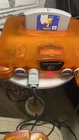 Vintage Nintendo Funtastic Fire Orange N64 Console 2 OEM Controllers Cables