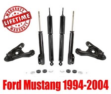 Front Rear Shock Absorbers Front Lower Control Arms Fits Ford Mustang 94-2004 Front Rear Shock Absorbers Front Lower Control Arms Fits Ford Mustang 94-2004