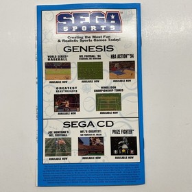 Formula One World Championship: Beyond the Limit Sega CD 1994 Mint F1 Racing