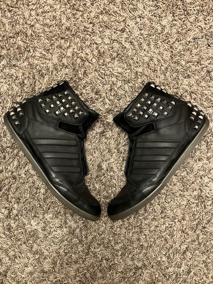 Size 8.5 - FW2010 Y-3 Yohji Yamamoto Adidas Honja Hi-Top Studded