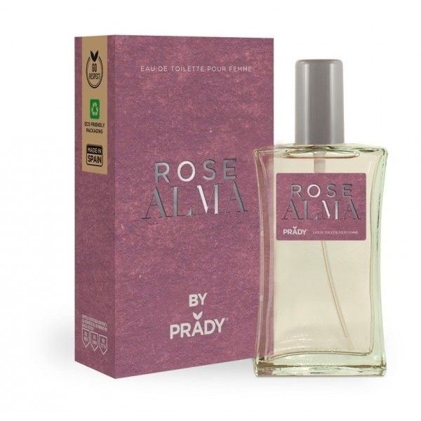 Eau de toilette Prady rose 100ml pour un moment de bien-être absolu