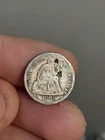 1869 Liberty Seated Dime (Damage)