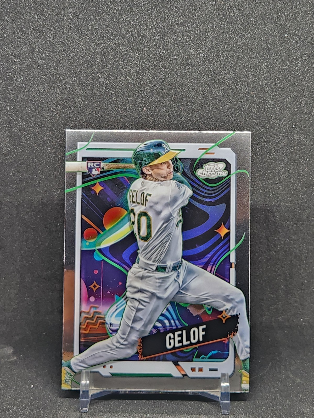 2024 Topps Cosmic Chrome - #20 Zack Gelof RC - Athletic's Rookie