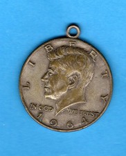 B641 U.S.A. RIPRODUZIONE DEL MEZZO DOLLARO 1964 JOHN KENNEDY