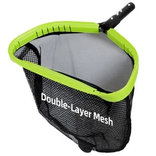 Pool Net,Professional Swimming Pool Leaf Skimmer Nets for Cleaning with Doubl...