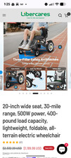 Electric Motorized Chair in Original Packaging and Manual.