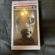 Factory sealed original 2003 VHS release of Terminator 3: Rise of the Machines