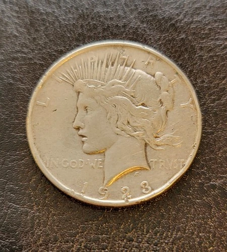 1923 Liberty Peace One Dollar Silver Coin Genuine Lower Grade Bullion Value