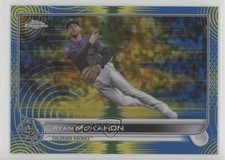 2022 Topps Chrome Sonic Blue & Yellow Pulse Refractor 26/75 Ryan McMahon 12w7