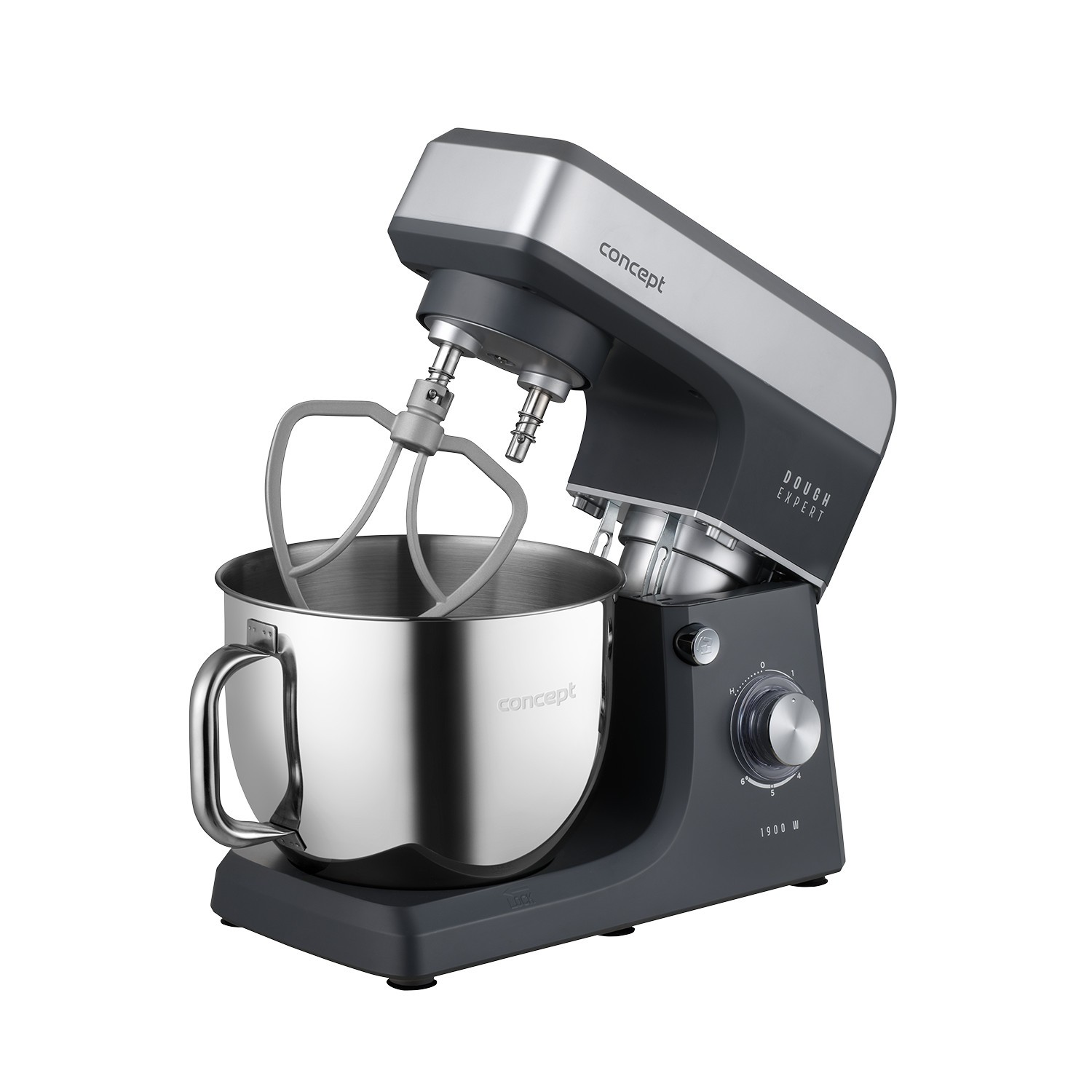 Concept Dough Expert RM6010 Robot da cucina planetario 1900 W 7 L doppio gancio foto 3
