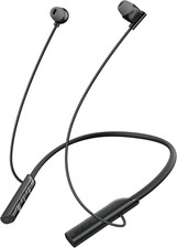 Neckband Earbuds Wireless Around Neck Headphones With Mic