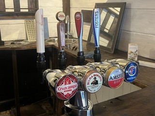 4 Way Beer Pump/ Beer Font / Pub /Bar /Mancave/Strongbow/Birra Moretti/