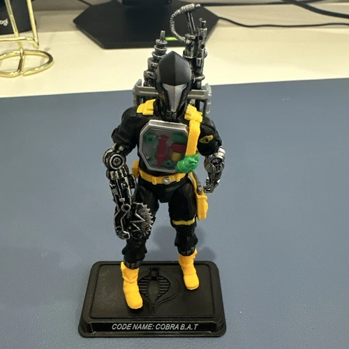GI Joe 25th Anniversary BAT B.A.T. 3.75" Action Figure Army 2008 Hasbro Complete