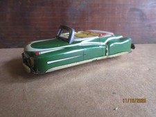 Vintage 1950's Tin Cadillac Convertible Toy Car - Made in Japan
