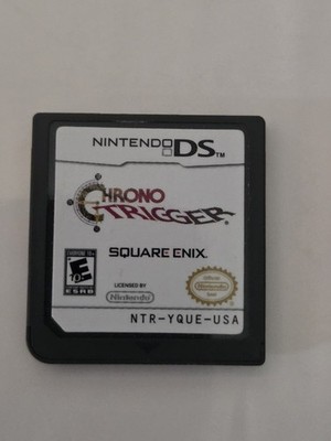 Authentic Chrono Trigger Nintendo DS 2008 Square Enix Loose Cartridge With Case