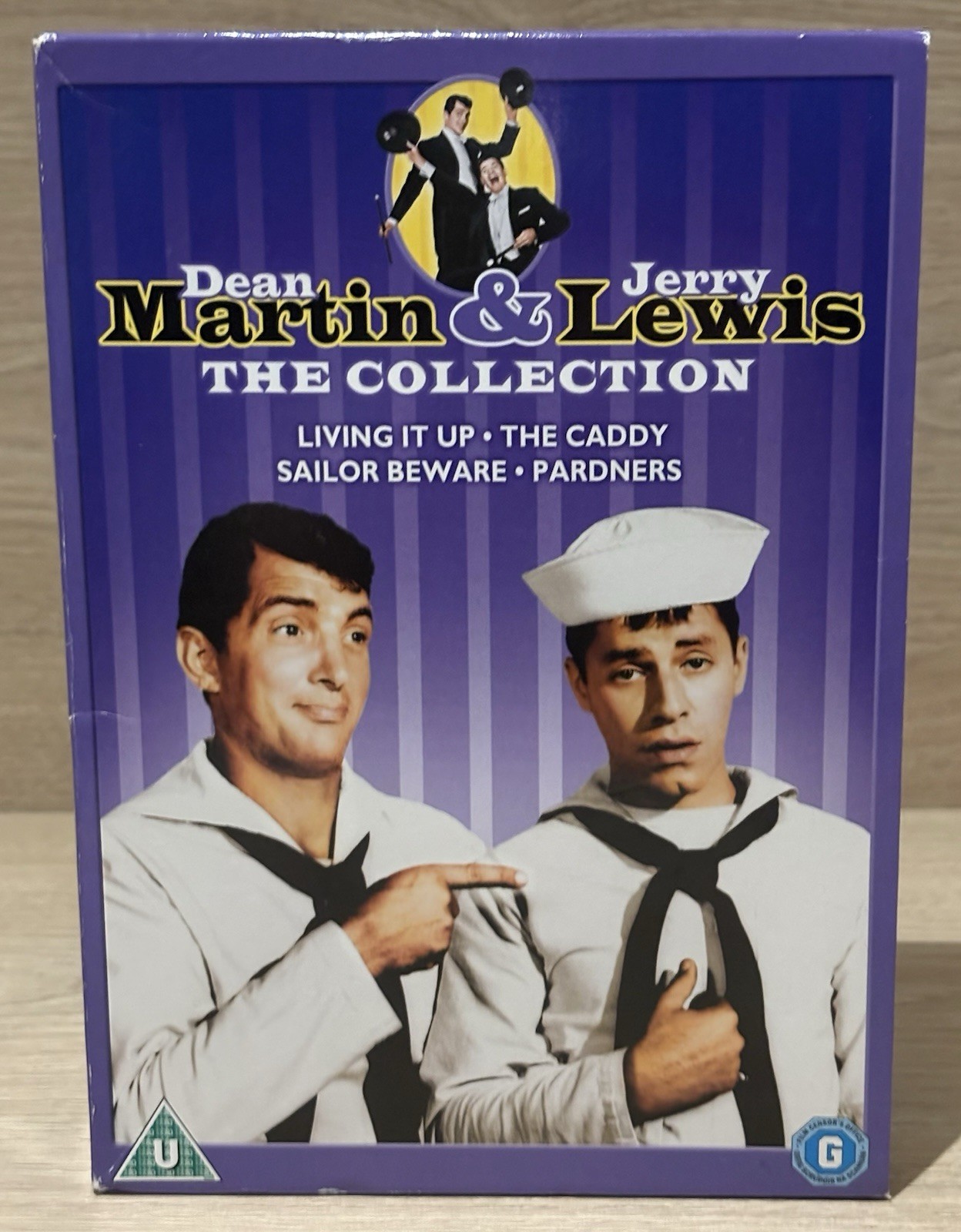Dean Martin & Jerry Lewis DVD The Collection Boxset 4 Disc Caddy Sailor Pardners