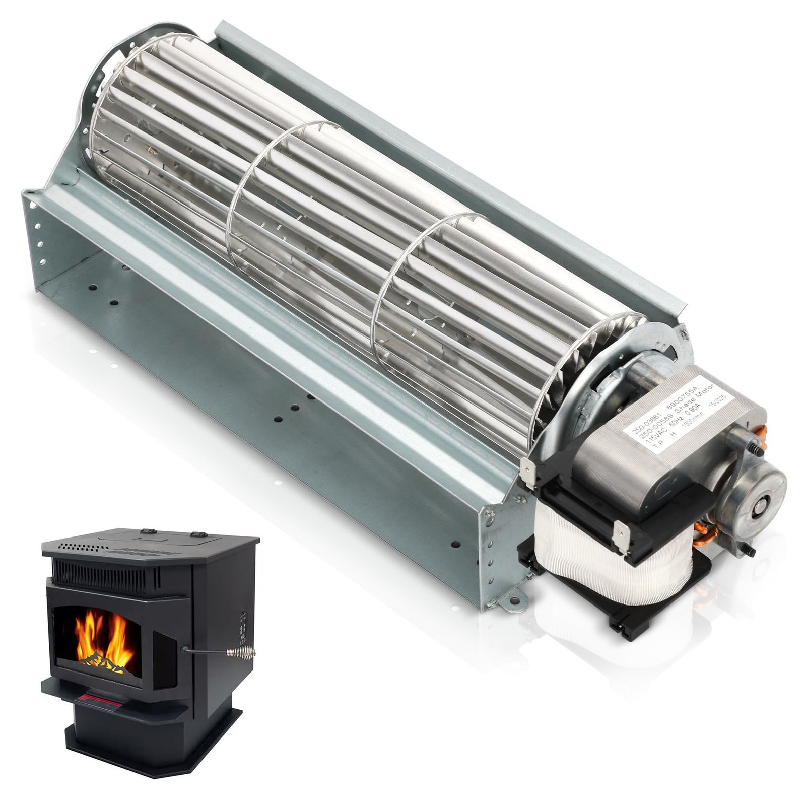 Convection Blower Fan for Travis Avalon & Lopi Pellet/Gas St
