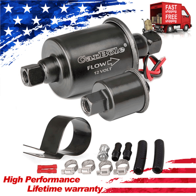 #ad #ad Universal Holley 12V Electric Fuel Pump Low Pressure 5 9PSI Petrol Diesel US NEW $23.99