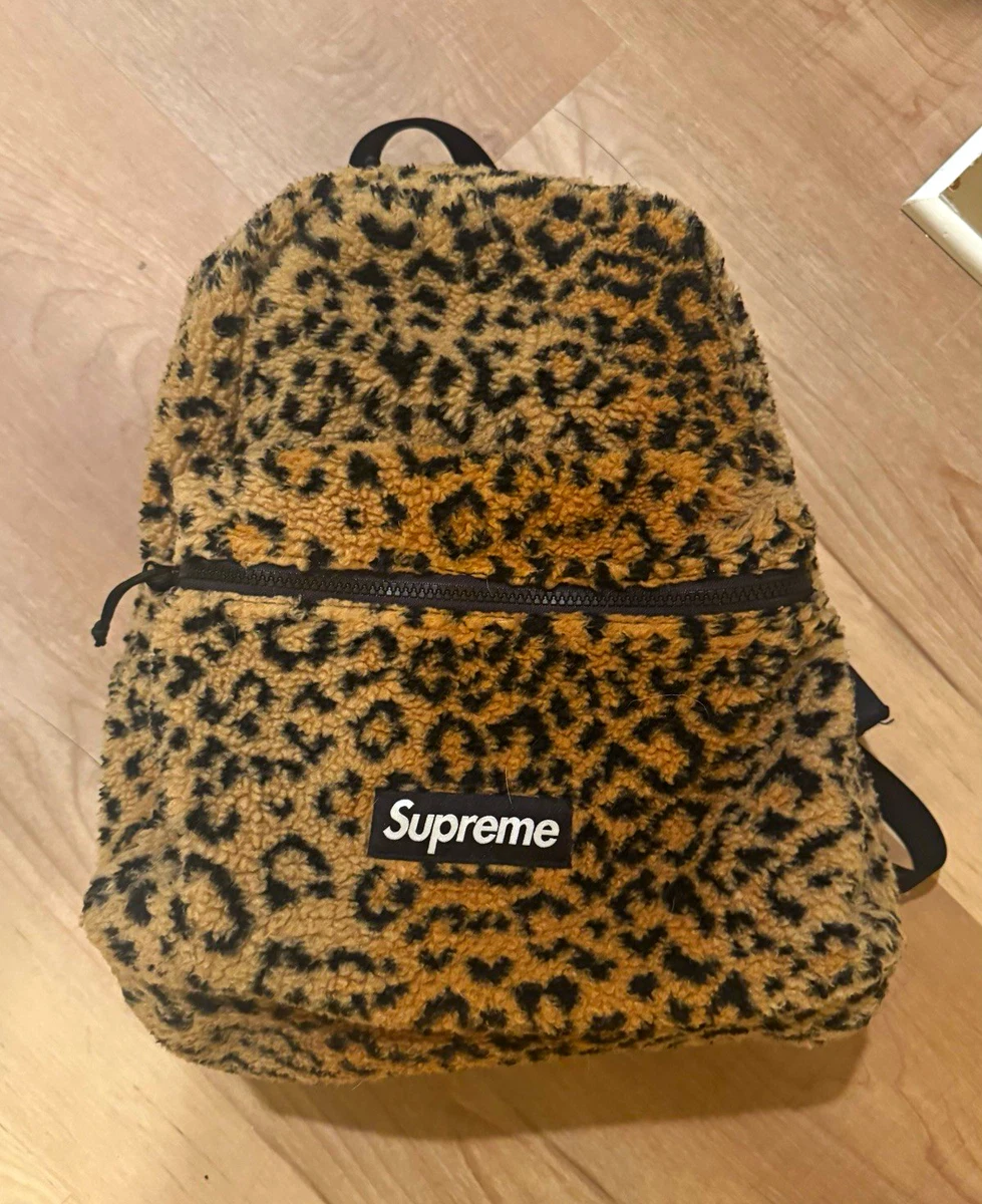Supreme Fleece Backpack Bags for Men for sale | eBay