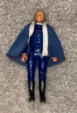 Vintage 1978 Commander Adama Figure + Cape Accessory Battlestar Galactica Mattel