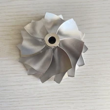 G30-770 57.52/71.40mm 7+7blades Point Milling  Performance billet wheel